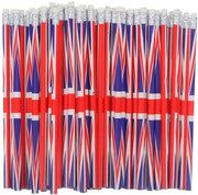 Pitture a matita con Union Jack 60 pezzi Pitture a matita con bandiera britannica 60 pezzi