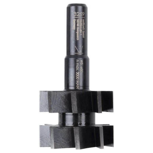 FRESA D.30MM H22MM INCASTRI MASCHI LEGNO DA 5MM