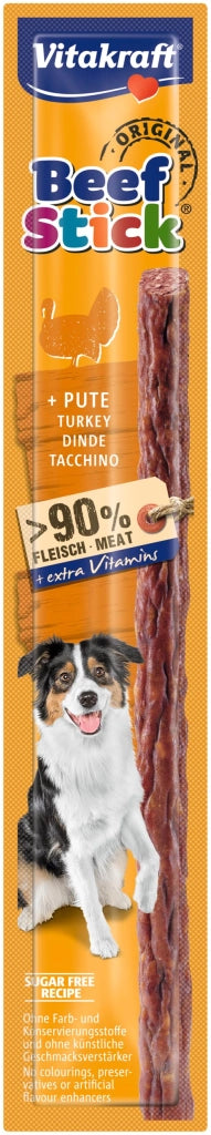 Alimento Stick Cane Gusto Tacchino Vitakraft Beef Stick