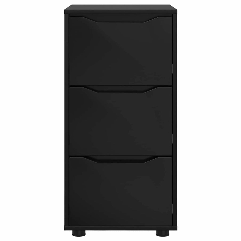 Armadio Nero 40 x 48 x 81 cm Legno multistrato 888868