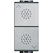 Bticino Livinglight tech doppio pulsante interbloccato NT4037