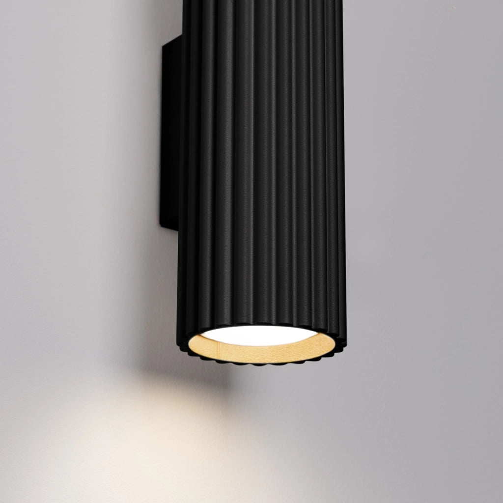 Lampada da parete KARBON 20 nero