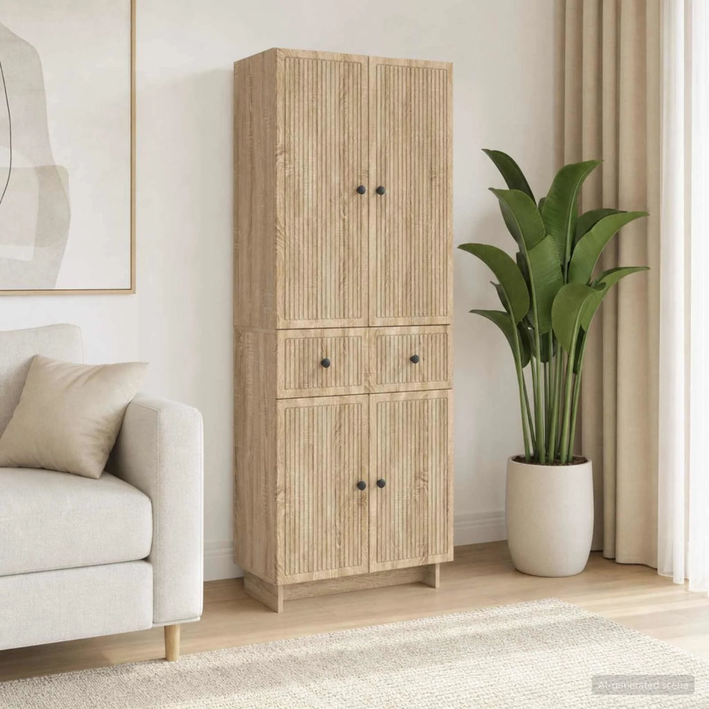 Set di armadi 2 pcs 66 x 34,5 x 90 cm Legno ingegnerizzato 3416405