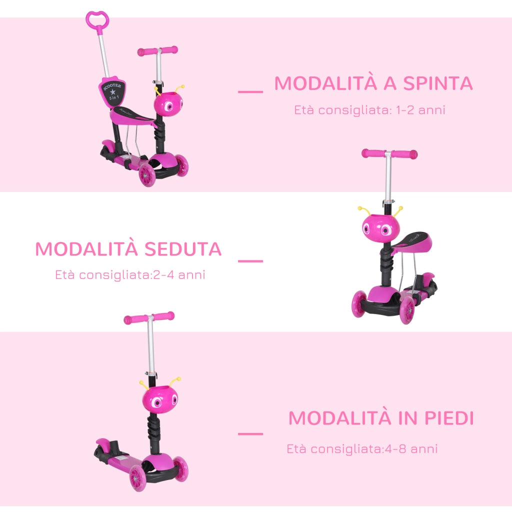 Monopattino 3 Ruote per Bambini ¨C Minimal ¨C Altezza Regolabile