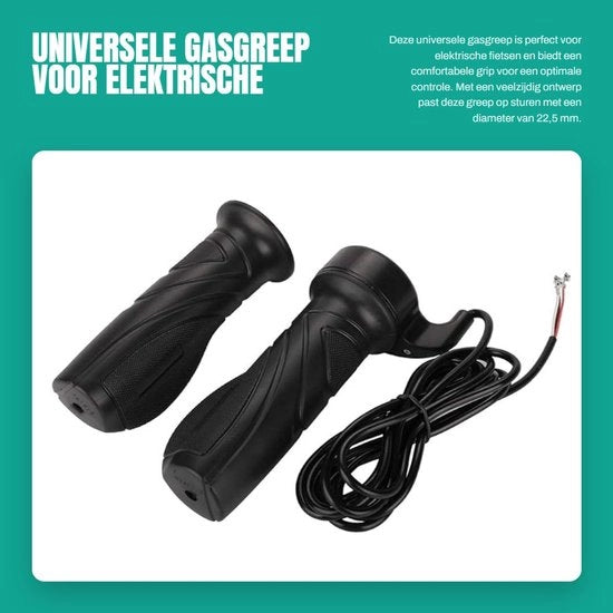 Greppa a gas universale per biciclette elettriche