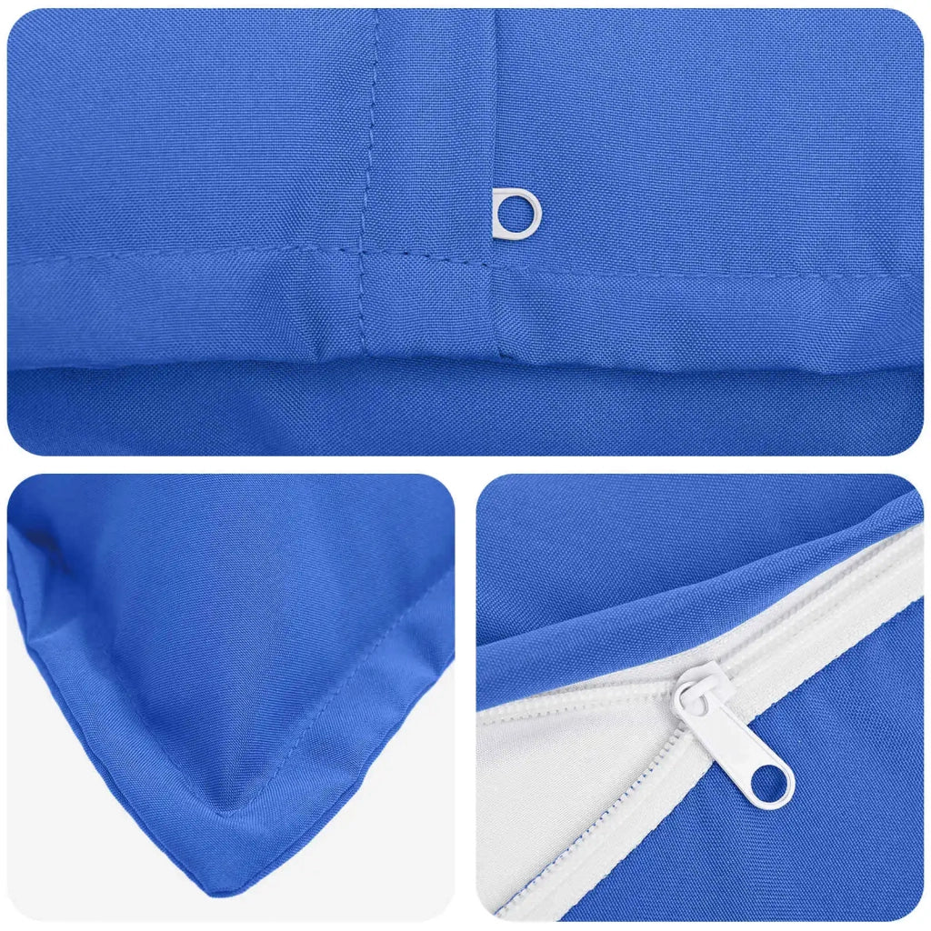 Federa 2 pz HOUTEN Blu Reale 70 x 70 cm Poliestere 921411