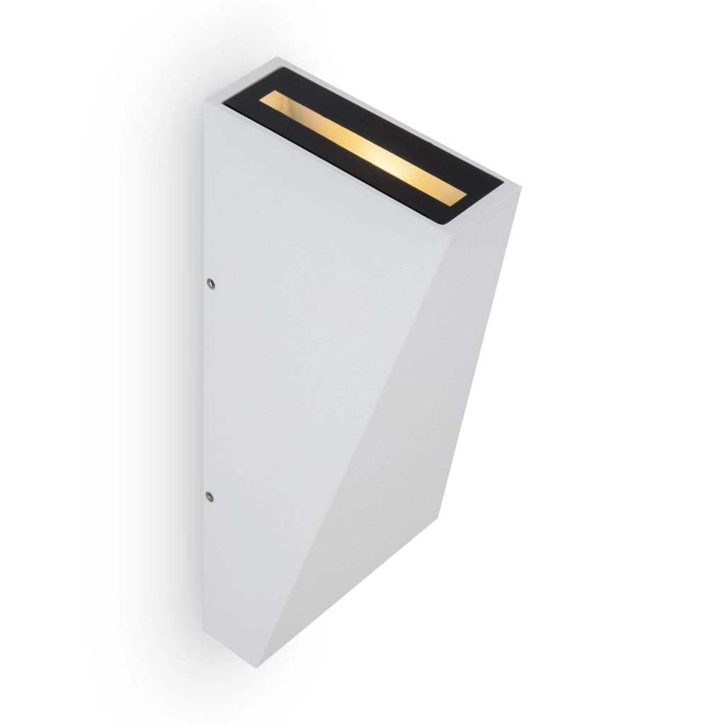 Maytoni lampada da parete moderna Times Square 1 luce LED integrato IP54 bianco metallo