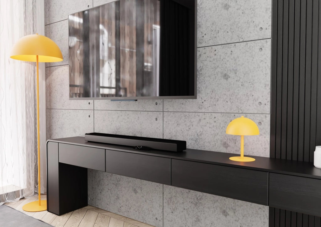 Lampada da tavolo minimal arancione MOGU 2xG9 Emibig