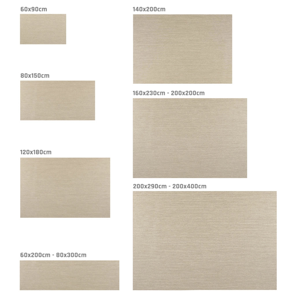 Tappeto vinilico di alta qualità marrone liscio 200x200