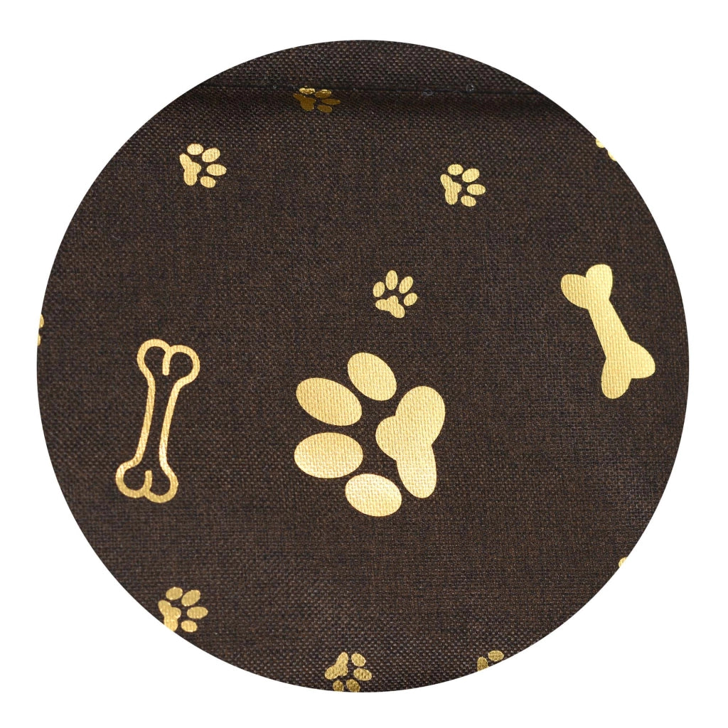 AIO FACTORY 120x80 cm Tappetino per cuccia per cani impermeabile Golden Bones