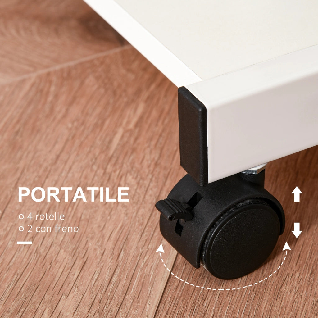 Tavolo da PC ¨C Minimal ¨C Bianco 60x48x73cm
