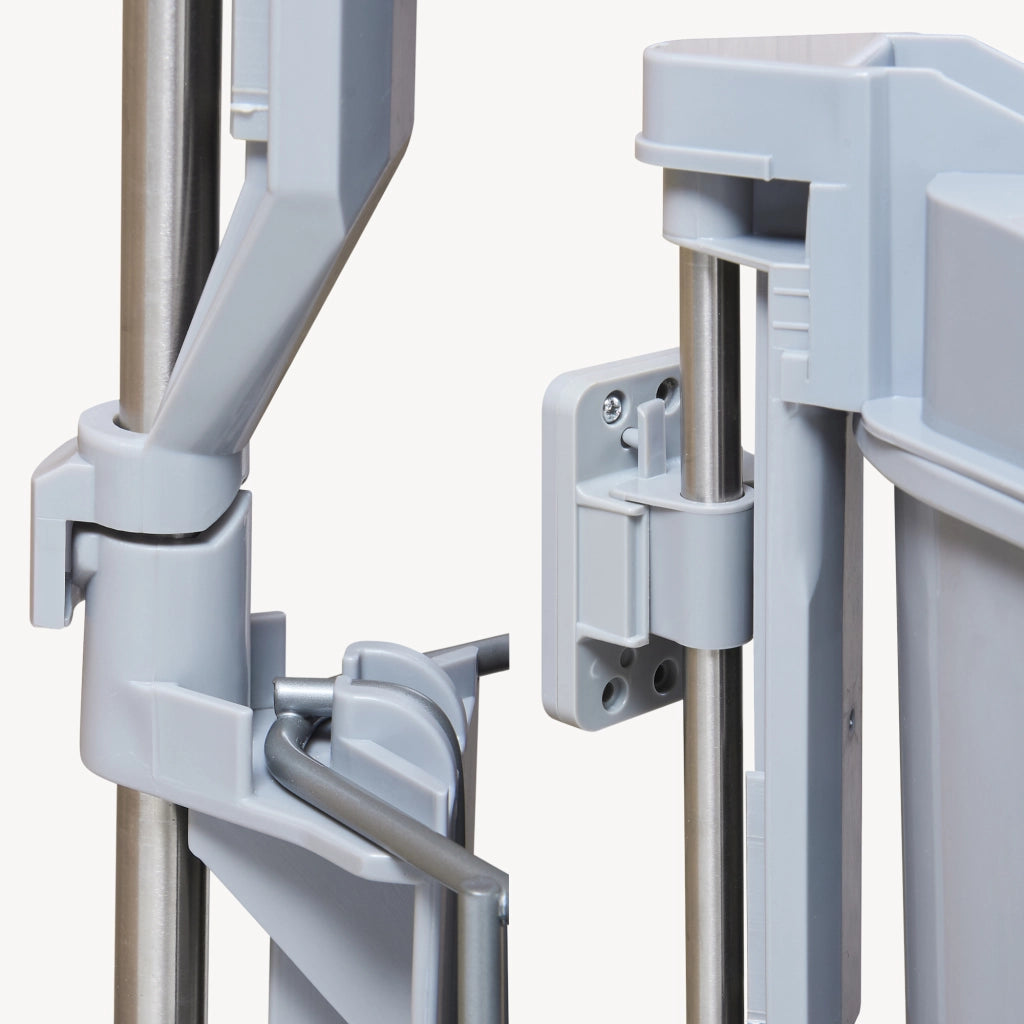 Pattumiera ad Incasso Kollby con 4 Contenitori Estraibili 1x12L+3x6L Apertura Automatica - Grigio [en.casa]