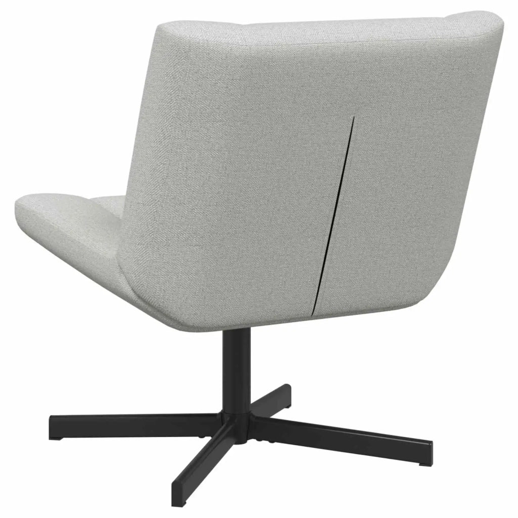 Sedia girevole Grigio Nuvola 63 x 75 x 76 cm Tessuto 42007333