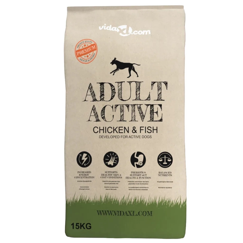 Cibo Secco per Cani Premium Adult Active Chicken & Fish 15 kg cod mxl 57919
