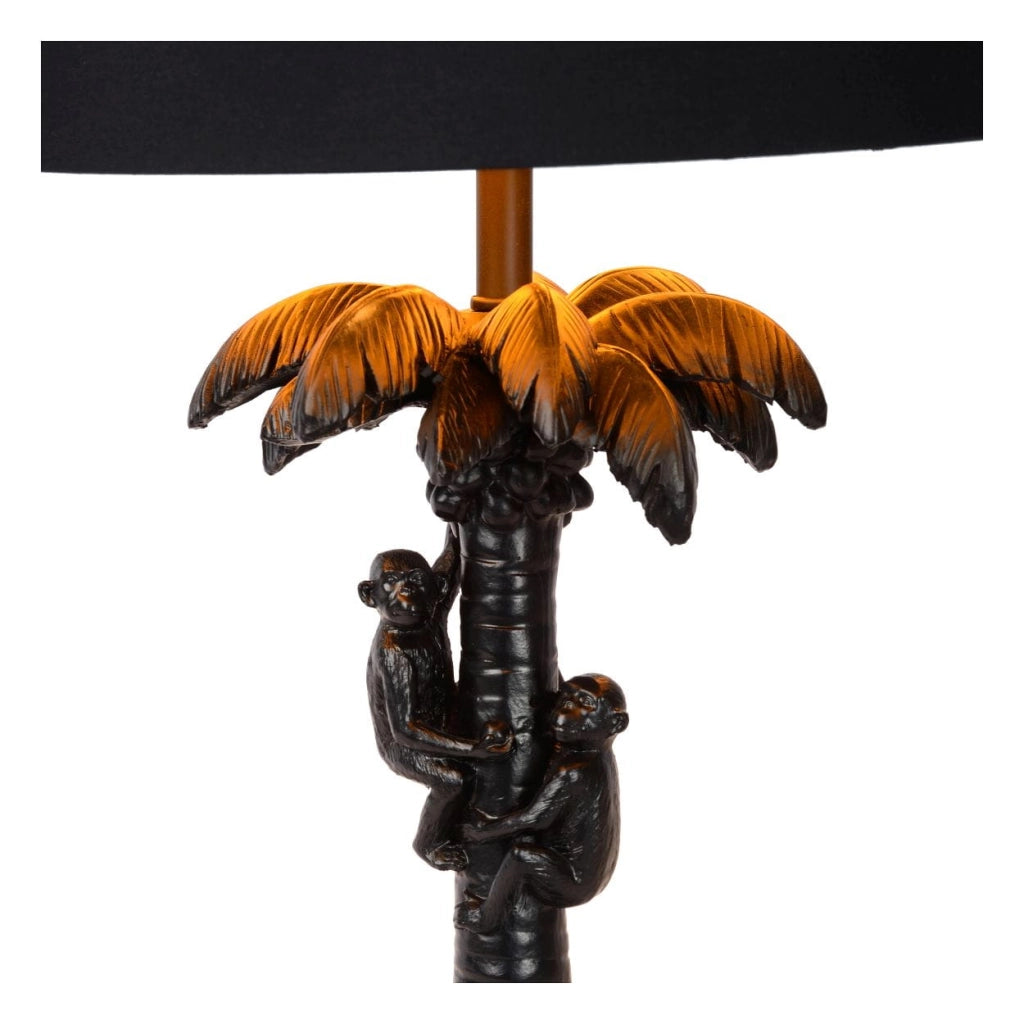 Lampada da tavolo Lucide Extravaganza Coconut E27 nera