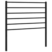 Testiera | Testata di Ricambio in Metallo Nero 107 cm
