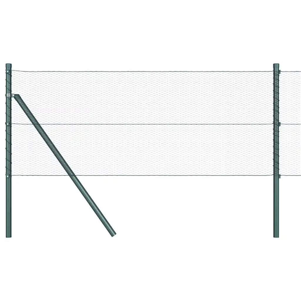 Palo della recinzione Verde 100 x 0,8 m (mesh da 13 mm)