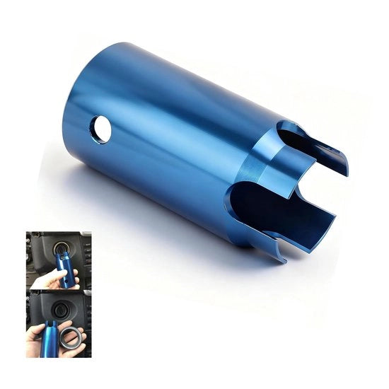 Contattoslot Rimuovitore - Blu Alluminio - Strumento di Riparazione Auto - Sostituzione per C300/W129/W140 - Duraturo - Funzionamento Facile - Interruttore di Accensione