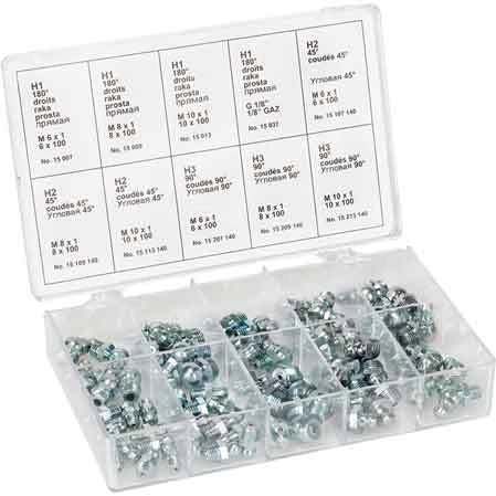 ASSORTIMENTO INGRASSATORI 70 pezzi - PRESSOL