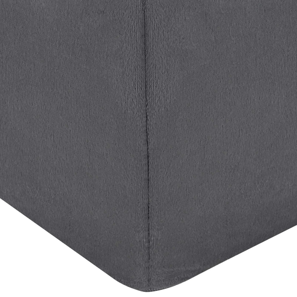Cuscino per Gambe Tinta unita Grigio 63 x 52 x 19 cm Schiuma PU 42020191