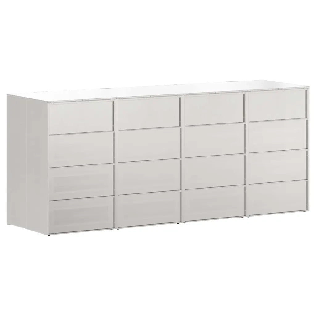 Contenitore per Rifiuti per 3 Bidoni 340 x 77.5 x 115.5 cm 3394790