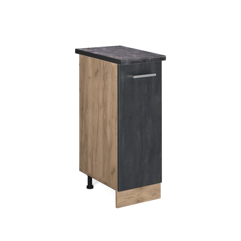 Vicco Base per cucina Calcestruzzo nero 30 cm PL Antracite