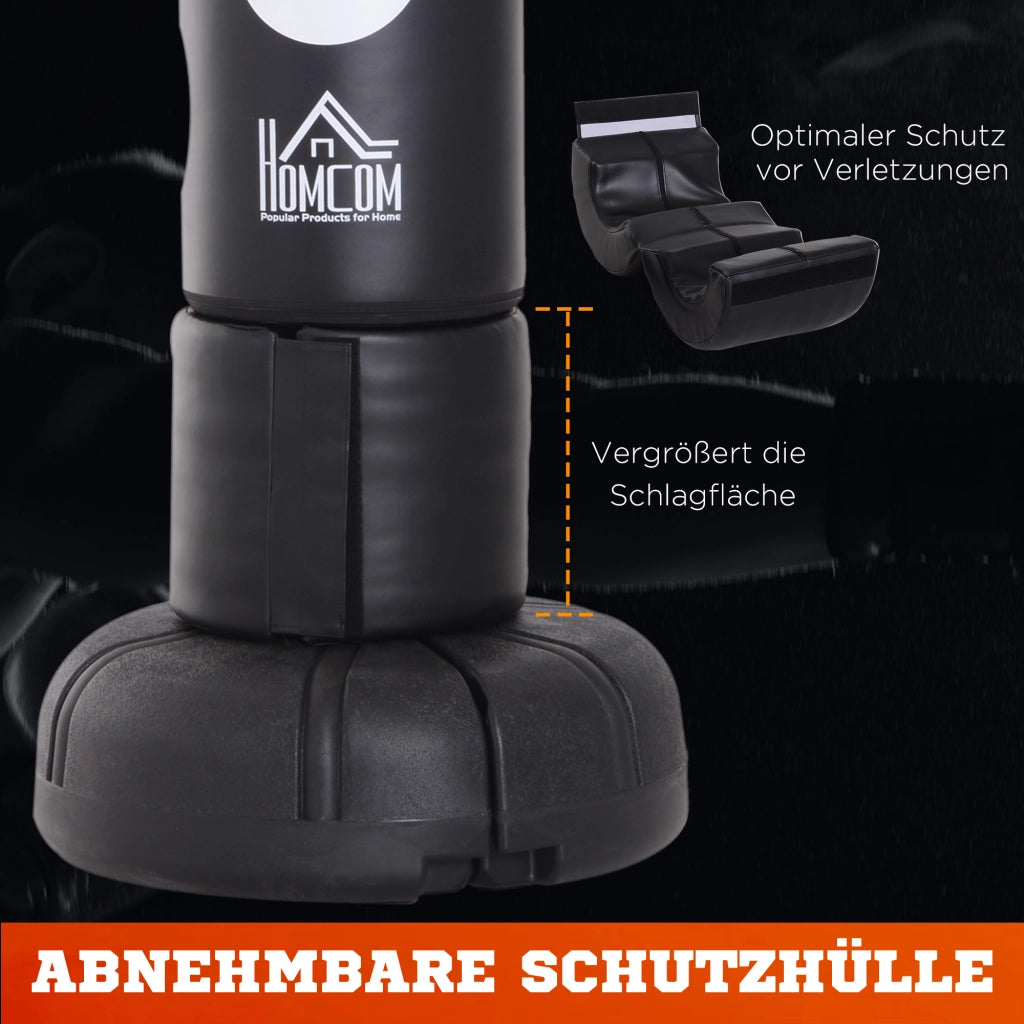 Sacco da Boxe con Supporto ¨C Minimal ¨C Nero 176 cm