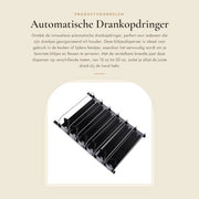 Dispensatore automatico per bottiglie e lattine - Versatile - Larghezza regolabile - Realizzato in ABS resistente all'urto - Durevole e resistente alle abrasioni