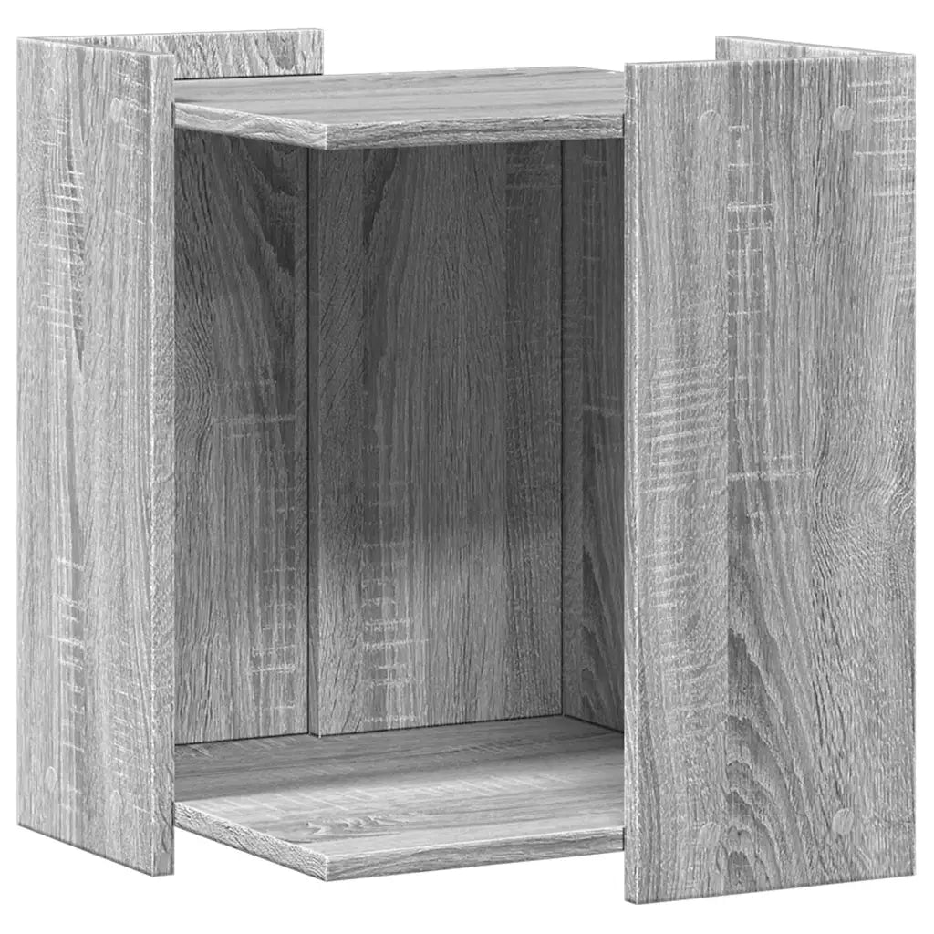 Recinto Lettiera Gatti Grigio Sonoma 60x40x40 cm in Truciolato CFW1641750