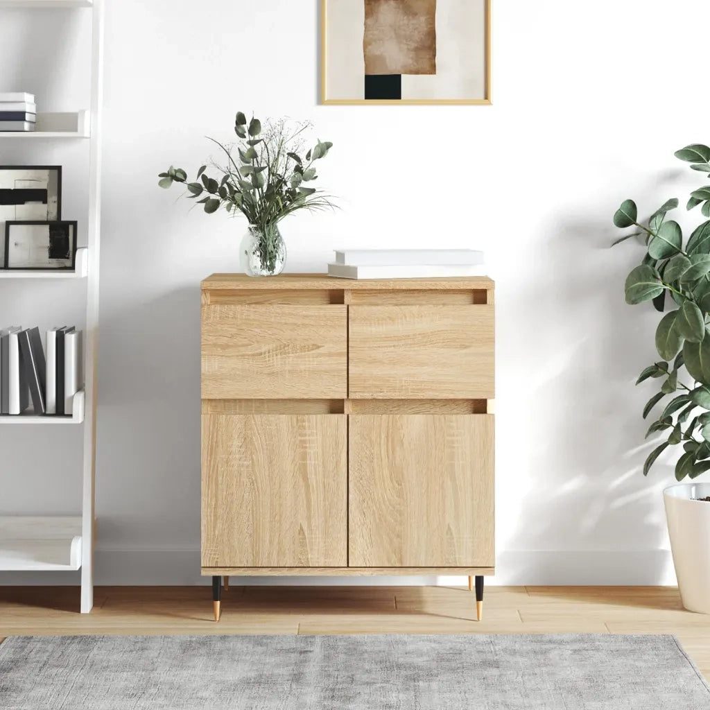 Credenza Rovere Sonoma 60x35x70 cm in Legno Multistrato 831111
