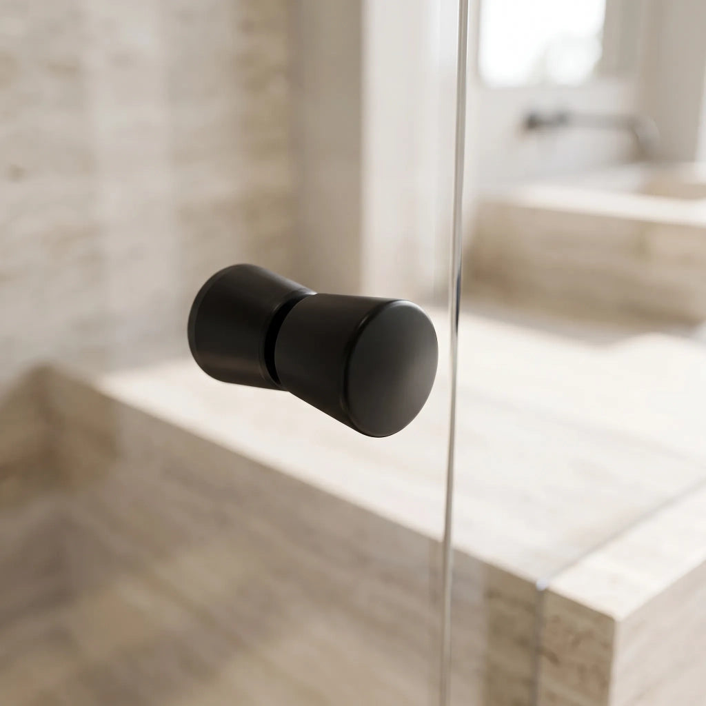 Maniglia Per Porta Doccia Rea 03 Black