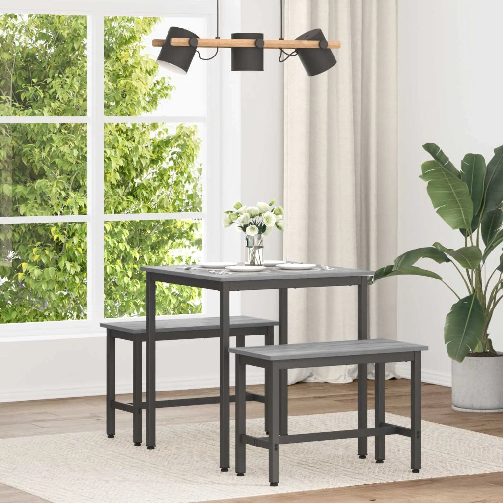 Tavoli da pranzo 70 x 70 x 75 cm Legno ingegnerizzato Quadrato 892623
