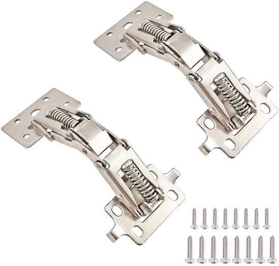 Serramenti per mobili 152° apertura - Serramenti - Serramenti a clessidra - Supporti di coperchio serramenti - Acciaio inossidabile - Duraturo e resistente - Serramenti di cassetti
