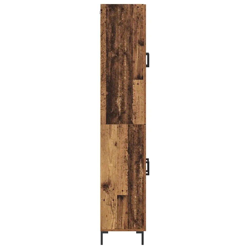 Credenza 2 pcs Legno vecchio Legno multistrato 3415654