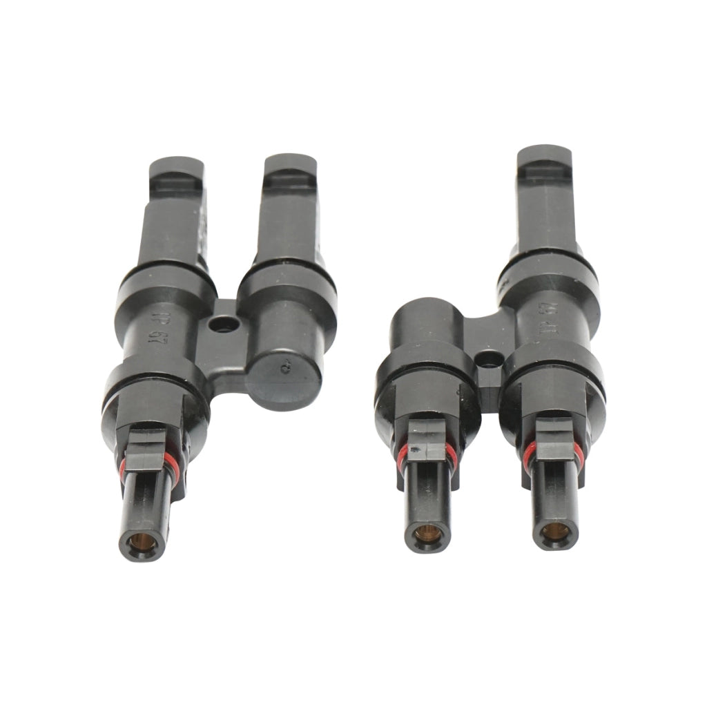 Set di 2 connettori MC4 tipo Y per cavo solare