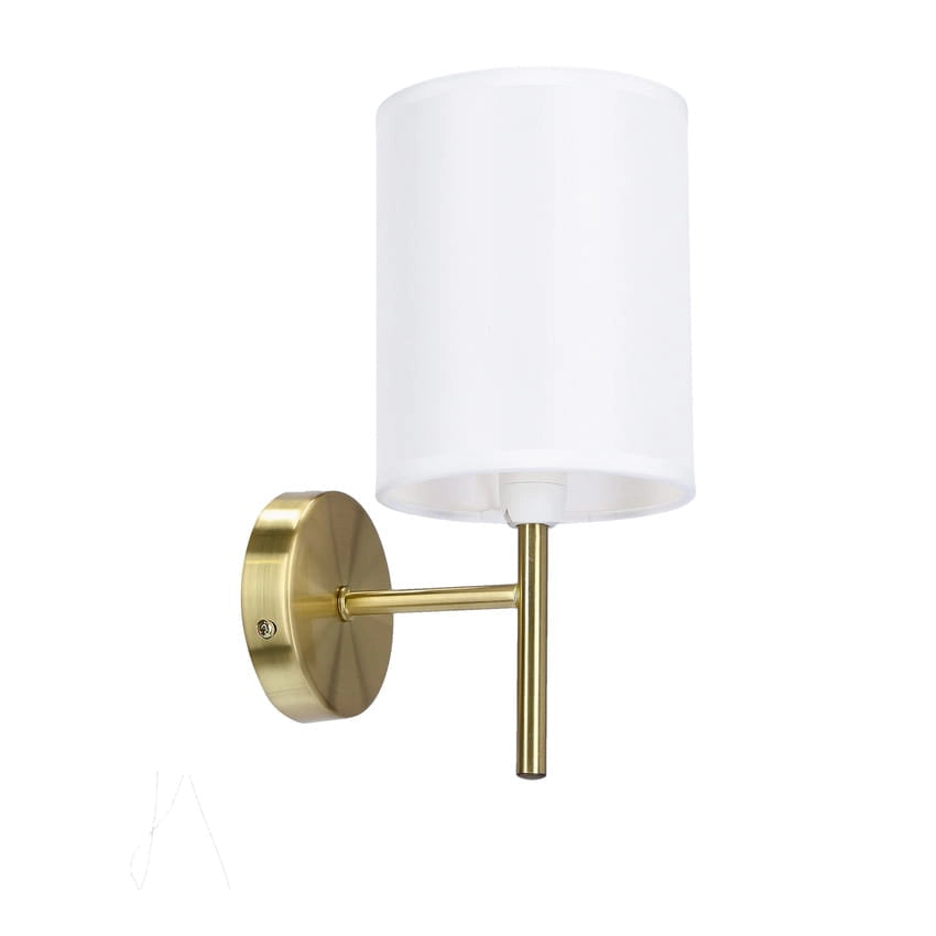 Applique Candellux YAN 21-45386 ottone bianca E14 1 luce