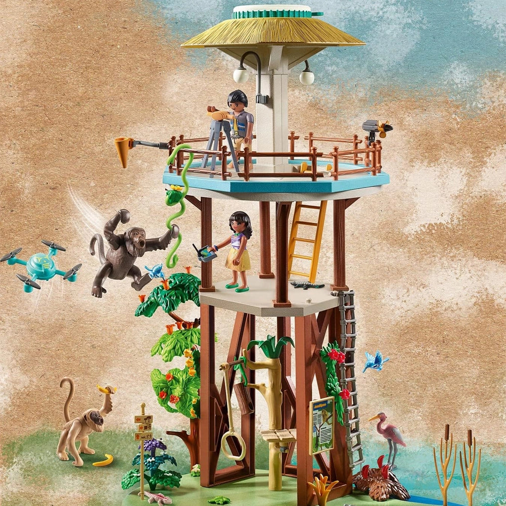 Playmobil Wiltopia Centro di Osservazione Animali dell'Amazonia Giocattolo Gioco
