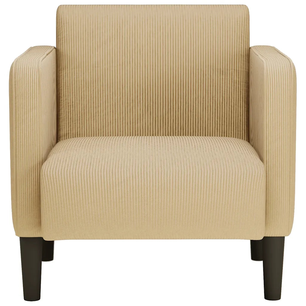 Divano Sedia con Braccioli Verde Grigio 54 cm Tessuto 4100519