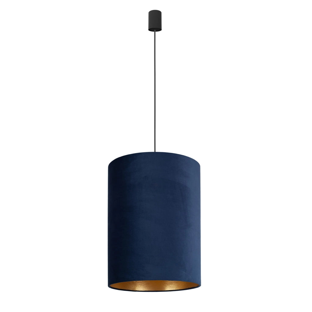 Lampada a sospensione Nowodvorski BARREL blu Ø36 E27