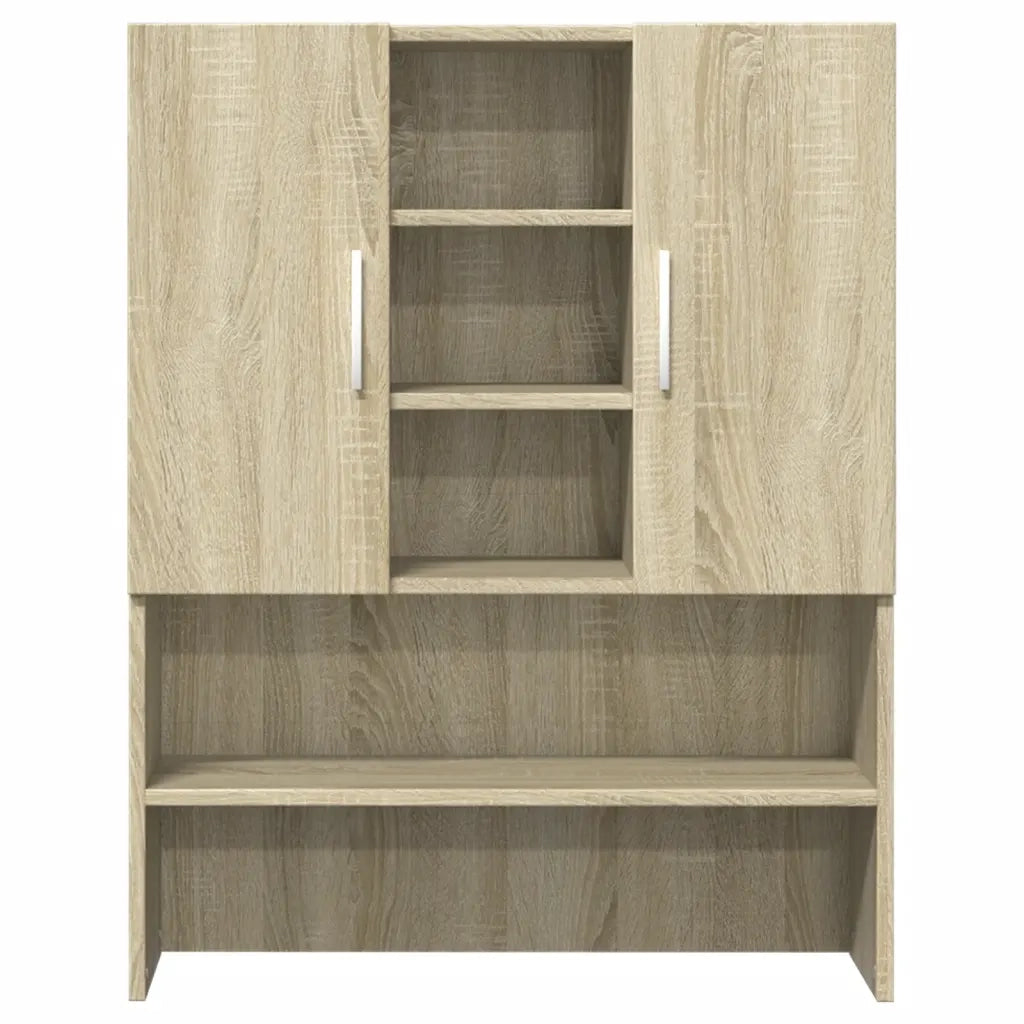 Mobili Lavatrice 2pz Rovere Sonoma in Legno Multistrato 3307666