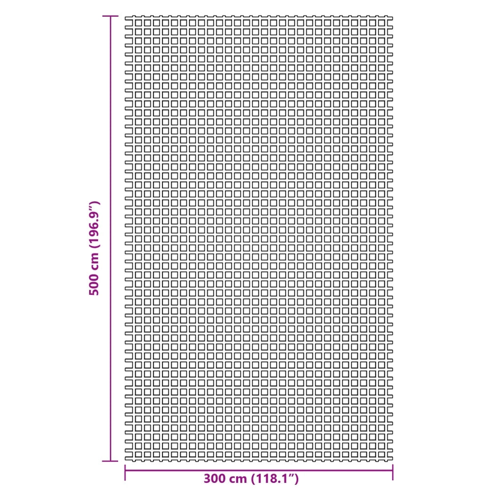 Tappeto da Tenda Verde 5x3 m 4008479