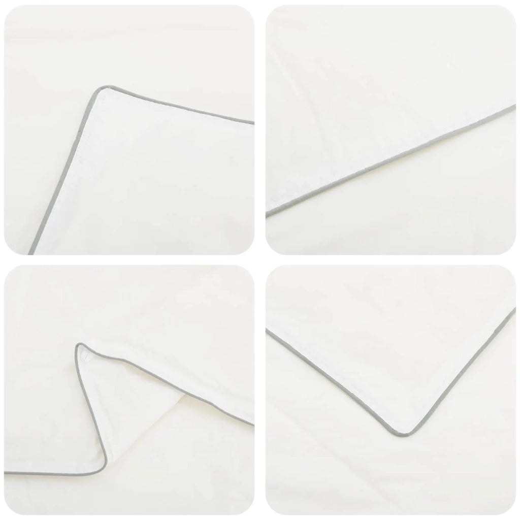 Set di piumone e cuscini 3 pcs 135x220 cm 4 stagioni 220 GSM 3441316