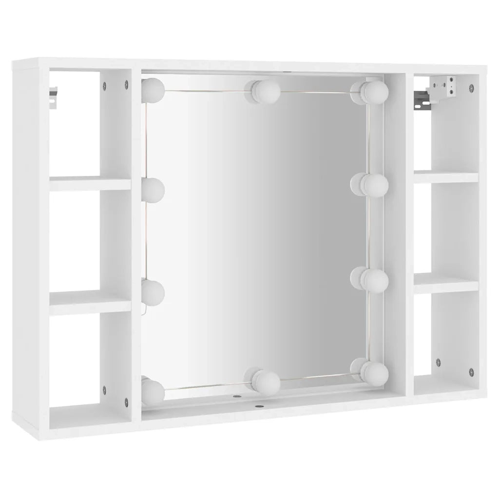 Mobile a Specchio con LED Bianco 76x15x55 cm cod mxl 77570