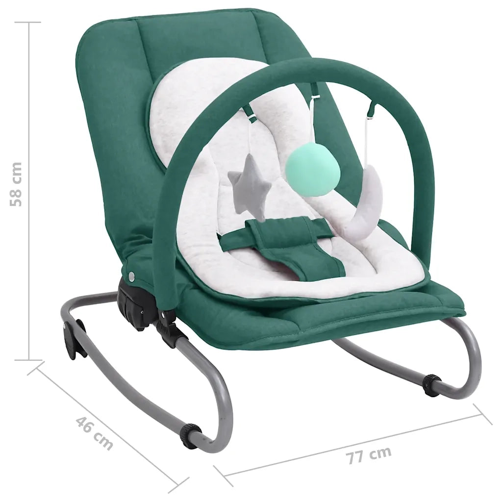 Sdraietta per Neonato Verde in Acciaio cod mxl 61647
