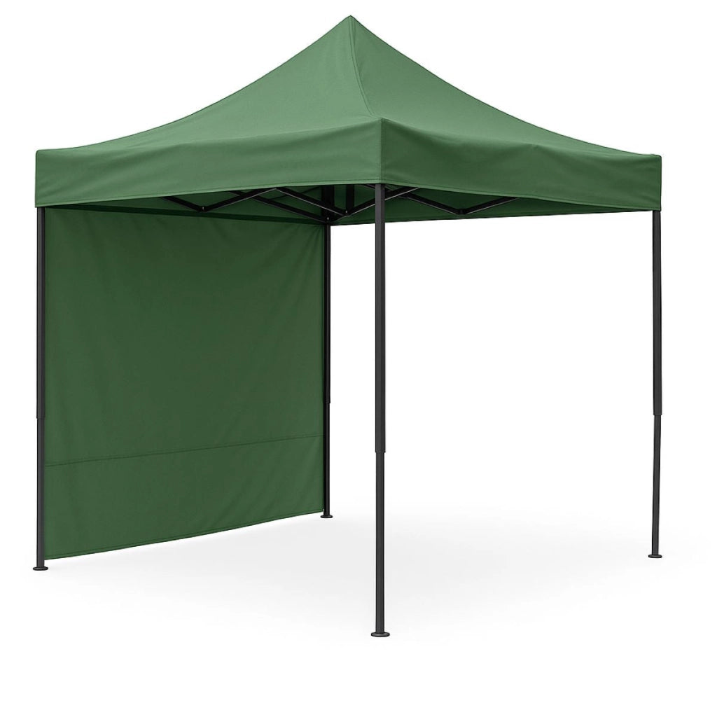 Tenda laterale verde da 3m per gazebo
