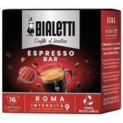 Bialetti Roma Capsule caffè Tostatura scura 16 pz