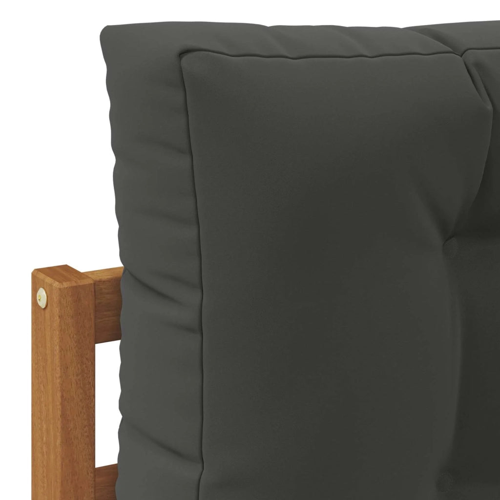 Set di divani da esterno con cuscino 7 pcs Naturale e Antracite 3367720