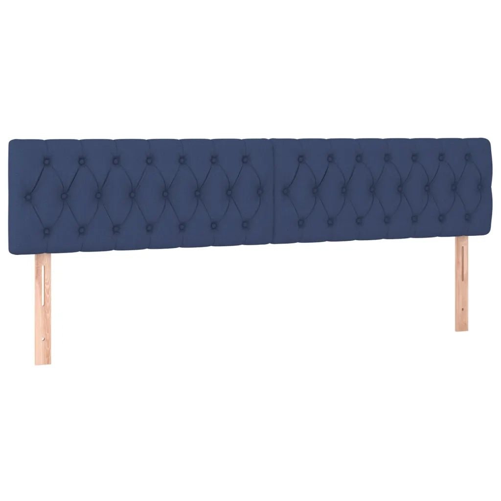 Giroletto a Molle con Materasso Blu 180x200 cm in Tessuto 3129975