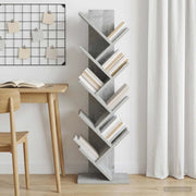 Scaffale per Libri ad Albero 6-Scomparti 30 x 18 x 100 cm 8012375