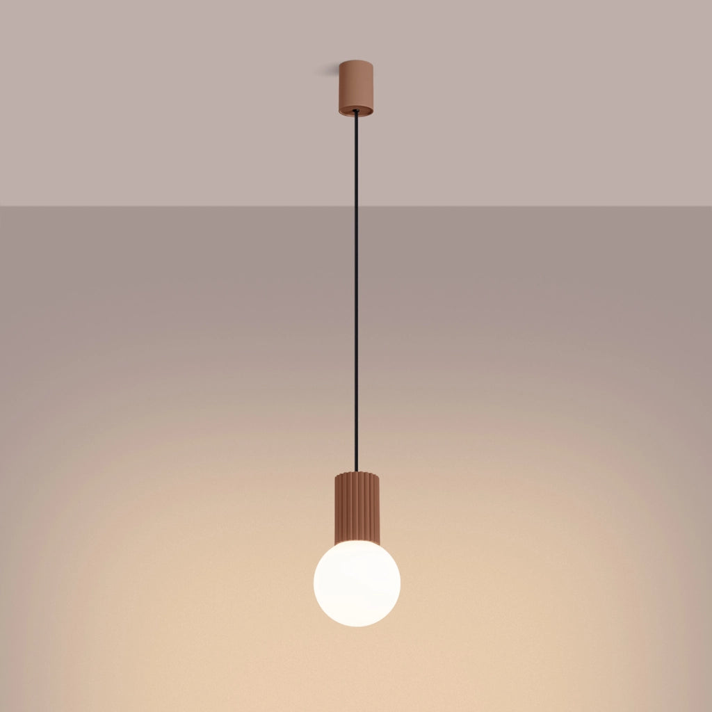 Lampada a sospensione HALO 1 moka